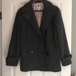 Grey Peacoat
